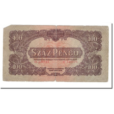 Banknote, Hungary, 100 Pengö, 1944, KM:M8, VG(8-10)