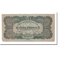 Banknote, Hungary, 20 Pengö, 1944, KM:M6b, F(12-15)