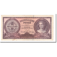 Banknote, Hungary, 1 Milliard Pengö, 1946, 1946-03-18, KM:125, EF(40-45)
