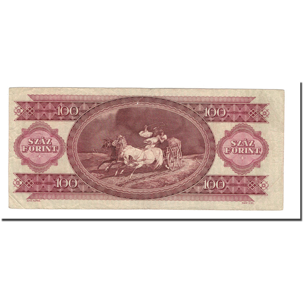 Banknote, Hungary, 100 Forint, 1992-95, 1993-12-16, KM:174b, VF(20-25)
