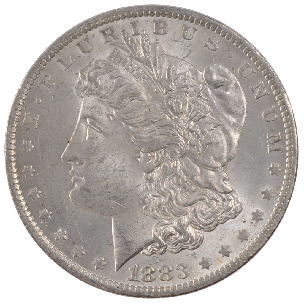 UNITED STATES, Morgan Dollar, Dollar, 1883, U.S. Mint, KM #110, MS(60-62),...