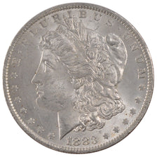 UNITED STATES, Morgan Dollar, Dollar, 1883, U.S. Mint, KM #110, MS(60-62),...
