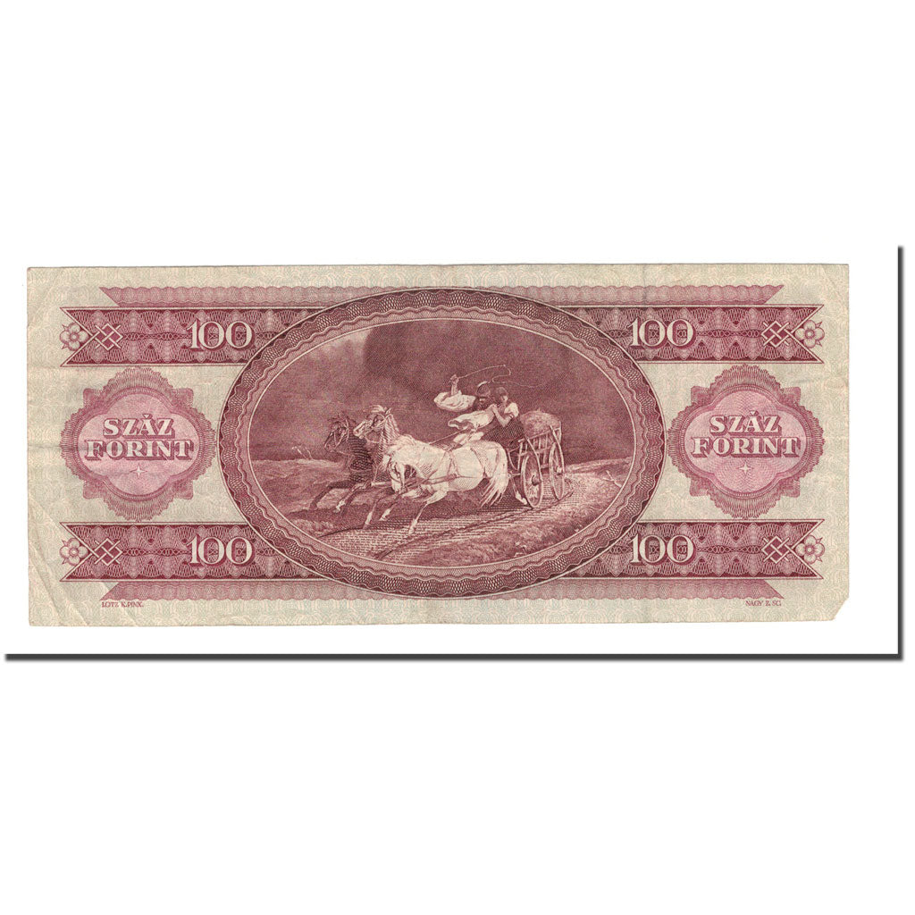 Billet, Hongrie, 100 Forint, 1992-1995, 1992-01-15, KM:174a, TB