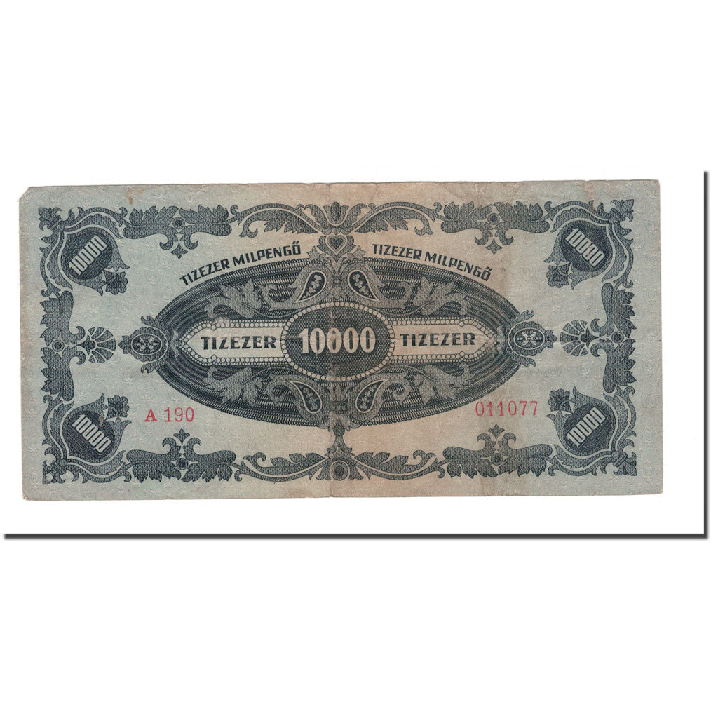 Banknot, Węgry, 10,000 Milpengö, 1946, 1946-04-29, KM:126, VF(20-25)