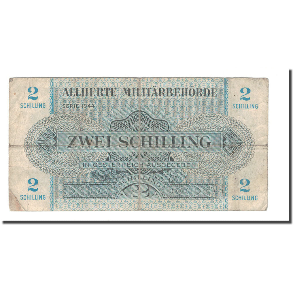 Banknote, Austria, 2 Schilling, 1944, KM:104a, VG(8-10)
