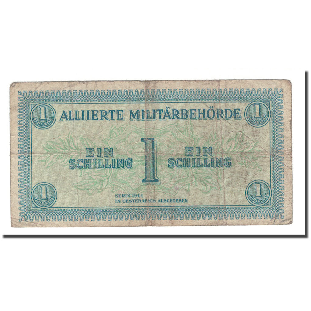 Banknote, Austria, 1 Schilling, 1944, KM:103a, VG(8-10)