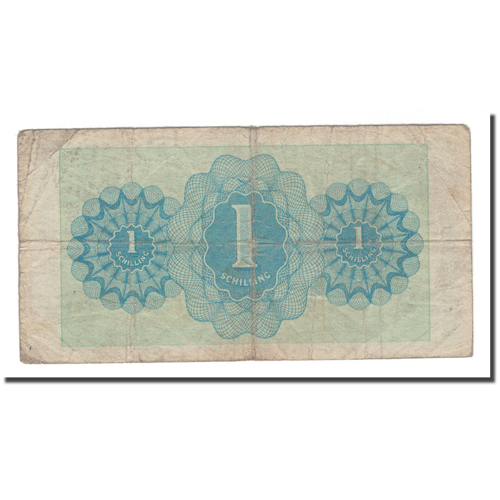 Banknote, Austria, 1 Schilling, 1944, KM:103a, VG(8-10)