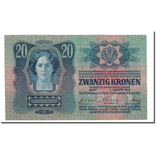 Banknote, Austria, 20 Kronen, 1919, 1913-01-02, KM:53a, EF(40-45)