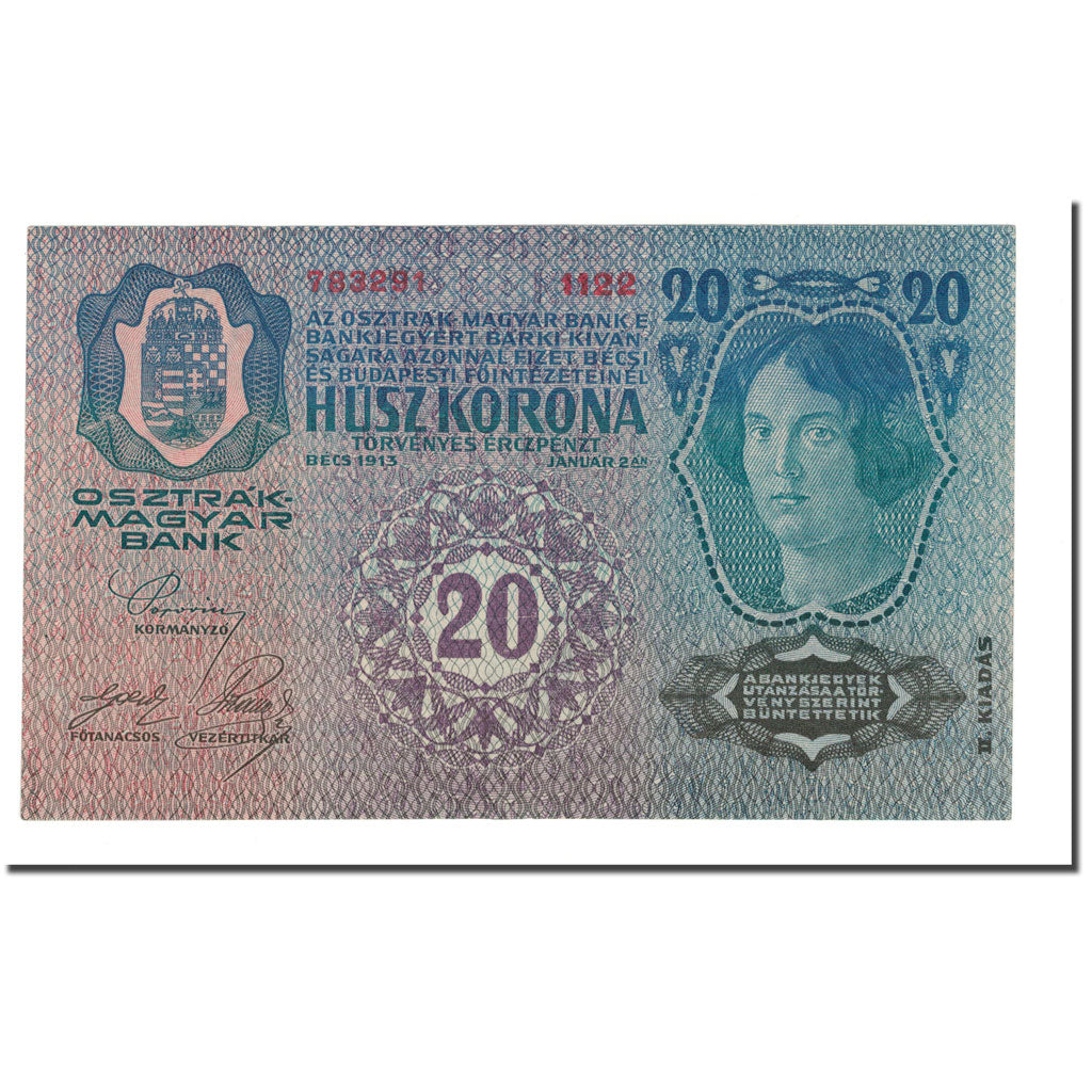 Banknote, Austria, 20 Kronen, 1919, 1913-01-02, KM:52, AU(50-53)