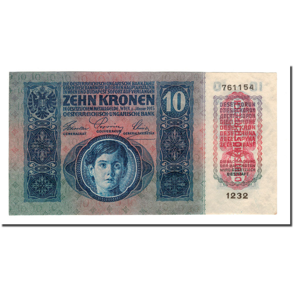 Banknote, Austria, 10 Kronen, 1919, 1915-01-02, KM:51a, AU(50-53)
