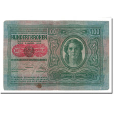 Banknote, Austria, 100 Kronen, 1919, KM:55a, F(12-15)