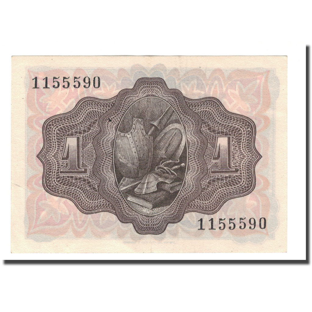 Banknote, Spain, 1 Peseta, 1951, 1951-11-19, KM:139a, EF(40-45)