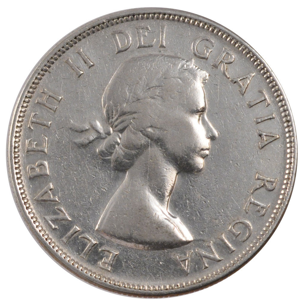 Coin, Canada, Elizabeth II, Dollar, 1953, Royal Canadian Mint, Ottawa
