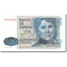 Banknote, Spain, 500 Pesetas, 1983, 1979-10-23, KM:157, UNC(60-62)