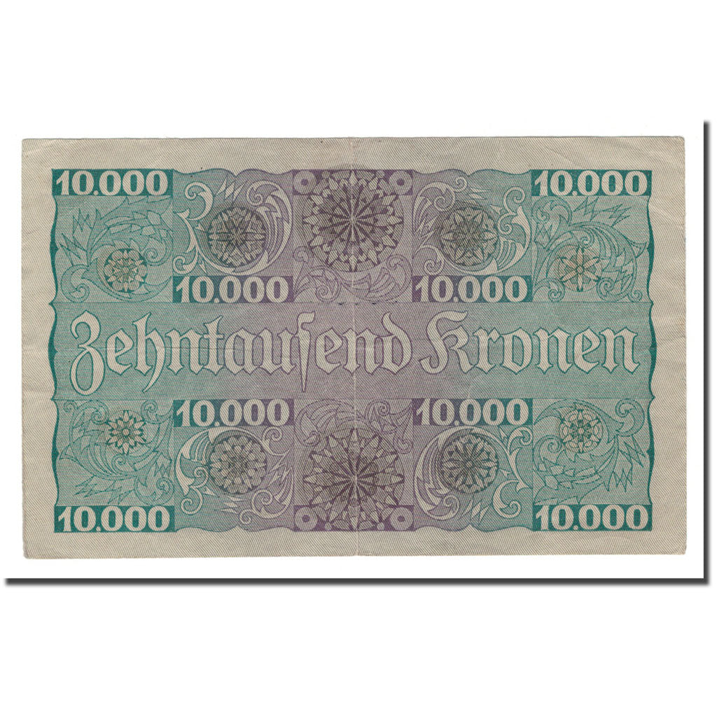 Banknote, Austria, 10,000 Kronen, 1924, 1924-01-02, KM:85, VF(20-25)