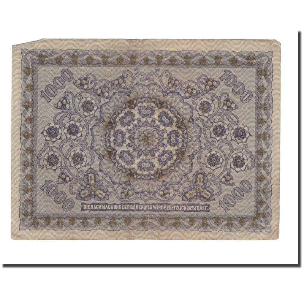 Banknote, Austria, 1000 Kronen, 1922, 1922-01-02, KM:78, VF(20-25)