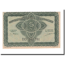 Billet, FRENCH INDO-CHINA, 5 Cents, 1942, KM:88a, SUP