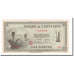 Banknote, FRENCH INDO-CHINA, 1 Piastre, 1945, KM:76b, EF(40-45)