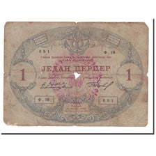 Banknote, Montenegro, 1 Perper, 1914, 1914-07-25, KM:15, VG(8-10)