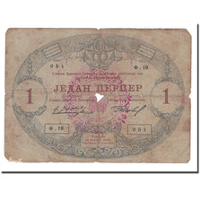 Banknote, Montenegro, 1 Perper, 1914, 1914-07-25, KM:15, VG(8-10)