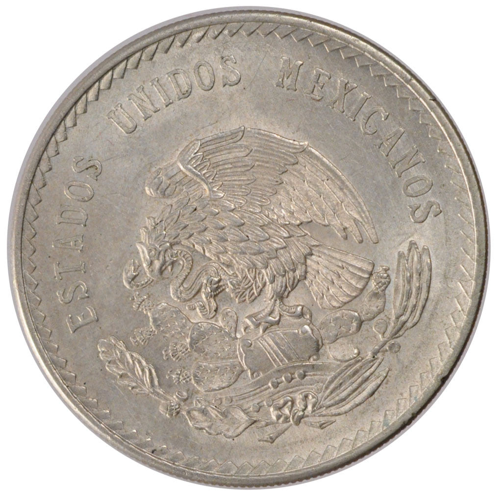 Coin, Mexico, 5 Pesos, 1948, Mexico City, MS(60-62), Silver, KM:465