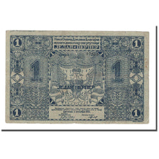 Banknote, Montenegro, 1 Perper, 1914, 1914-07-25, KM:1a, VF(20-25)