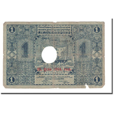 Banknote, Montenegro, 1 Perper, 1914, 1914-07-25, KM:1a, VG(8-10)