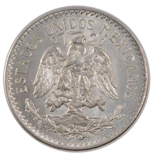 MEXICO, 50 Centavos, 1943, Mexico City, KM #447, MS(60-62), Silver, 27, 8.33