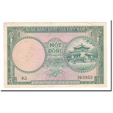 Banknote, South Viet Nam, 1 D<ox>ng, 1956, KM:1a, AU(55-58)