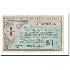 Billete, 1 Dollar, 1946-47, Estados Unidos, KM:M5, BC+