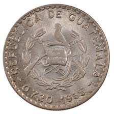 Moneda, Guatemala, 50 Centavos, 1963, FDC, Plata, KM:264