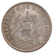 Monnaie, Guatemala, 50 Centavos, 1963, FDC, Argent, KM:264