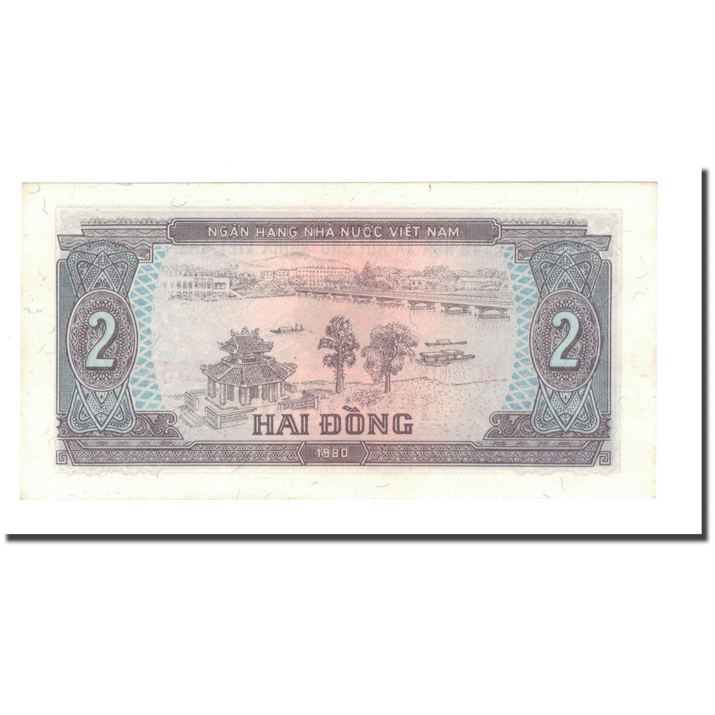Banknot, Wietnam, 2 D<ox>ng, 1980, 1981, KM:85a, UNC(64)