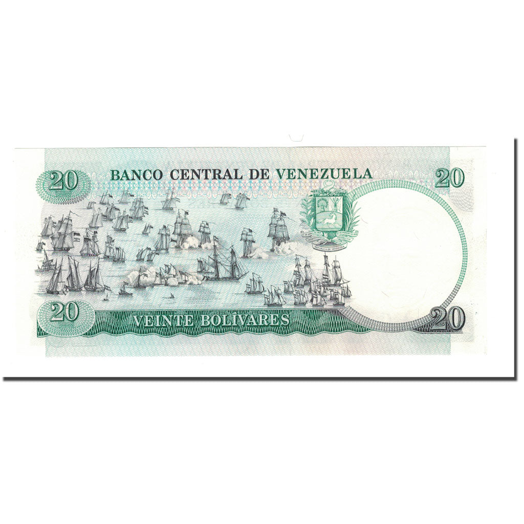 Billet, Venezuela, 20 Bolivares, 1989, 1987-10-20, KM:71, NEUF
