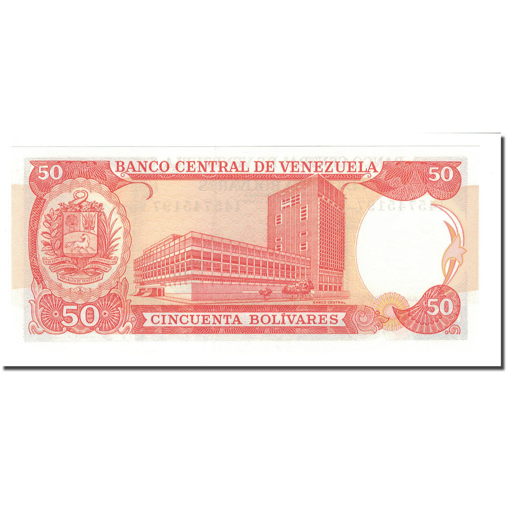 Banconote, Venezuela, 50 Bolivares, 1990, 1990-05-31, KM:72, FDS