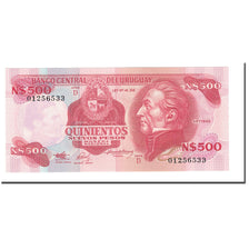 Banknote, Uruguay, 500 Nuevos Pesos, 1991, KM:63a, UNC(65-70)