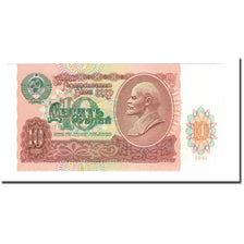 Billete, 10 Rubles, 1991, Rusia, KM:240a, UNC