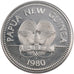 PAPUA NEW GUINEA, 5 Kina, 1980, KM #7a, MS(65-70), Silver, 40, 27.60
