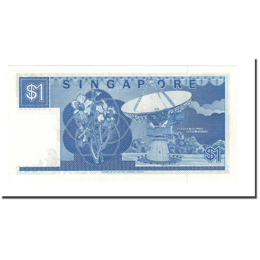 Banknote, Singapore, 1 Dollar, 1987, KM:18a, UNC(65-70)