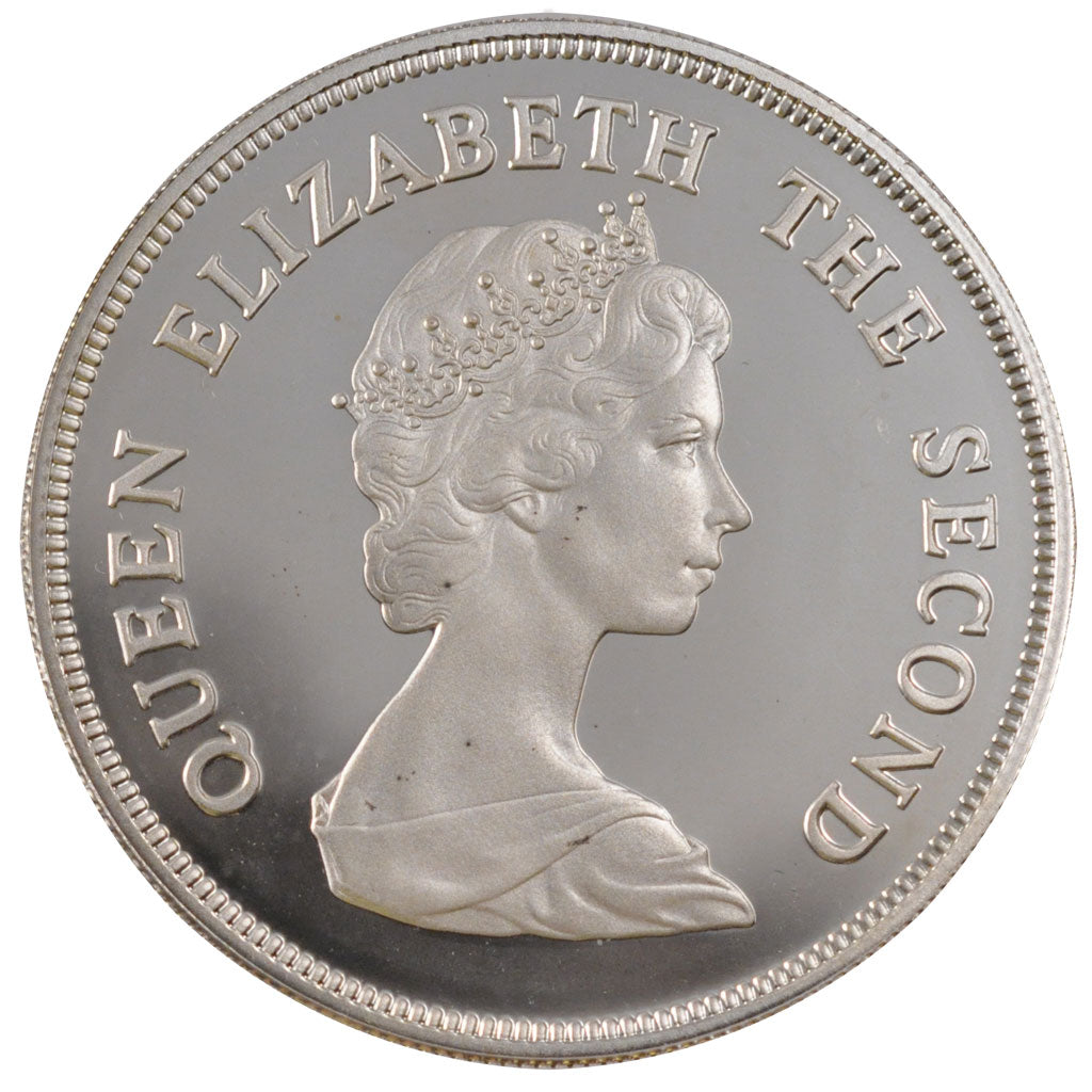 TUVALU, 10 Dollars, 1981, KM #13a, MS(65-70), Silver, 35.00