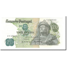 Banknote, Portugal, 20 Escudos, 1971, 1971-07-27, KM:173, UNC(65-70)