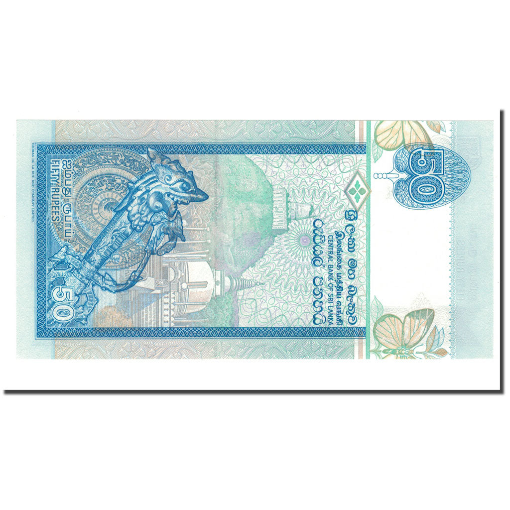 Banknote, Sri Lanka, 50 Rupees, 1991, 1991-01-01, KM:104a, UNC(65-70)