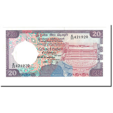 Banknote, Sri Lanka, 20 Rupees, 1990, 1990-04-05, KM:97b, UNC(65-70)