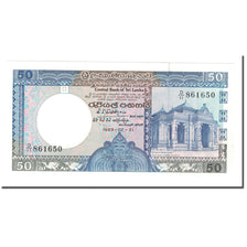 Banknote, Sri Lanka, 50 Rupees, 1989, 1989-02-21, KM:98b, UNC(65-70)