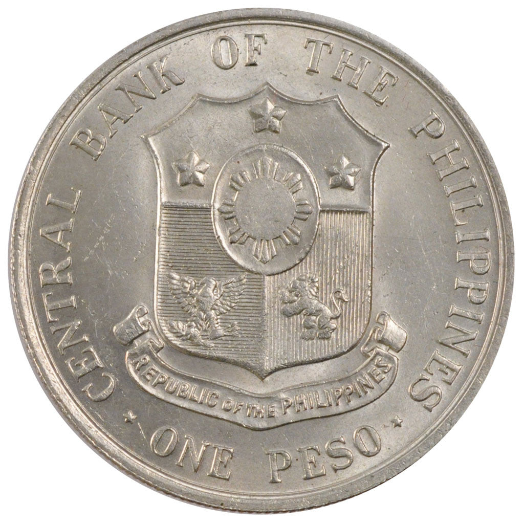 Moneta, Filippine, Peso, 1963, SPL, Argento, KM:193