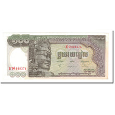 Banknote, Cambodia, 100 Riels, Undated (1957-75), KM:8b, UNC(65-70)