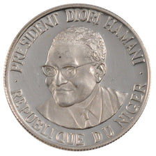 NIGER, 500 Francs, 1960, KM #5, MS(65-70), Silver, 10.00