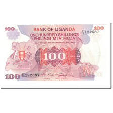 Banknote, Uganda, 100 Shillings, 1979, KM:19b, UNC(65-70)