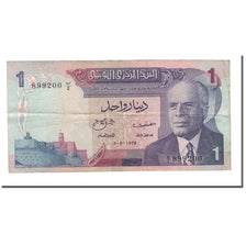 Banknote, Tunisia, 1 Dinar, 1972, 1972-08-03, KM:67a, EF(40-45)
