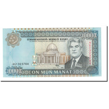 Banknote, Turkmanistan, 10,000 Manat, 1999, KM:13, UNC(65-70)